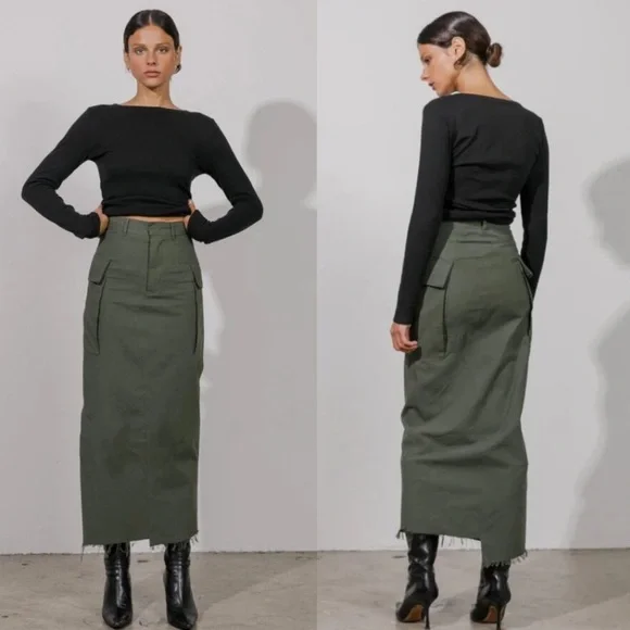 Local European Cargo Maxi Skirt - Picture 1 of 5